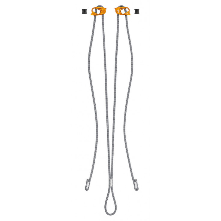 Longe réglable escalade DUAL CONNECT ADJUST rouge Petzl 2021