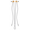 Longe réglable escalade DUAL CONNECT ADJUST rouge Petzl 2021