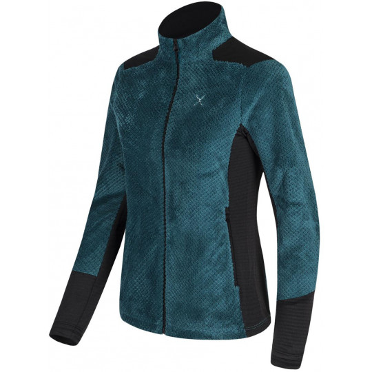 Polaire femme SOFT PILE PRO JACKET WOMAN 51 baltic-blue Montura