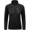 Polaire femme NORDIC FLEECE 2 JACKET WOMAN noire Montura