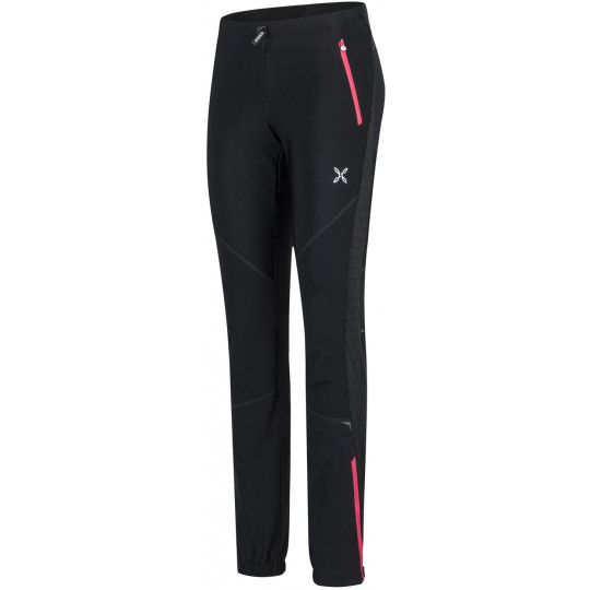 Pantalon Softshell femme EVOQUE 2 PANTS Woman 9004-noir-rose Montura