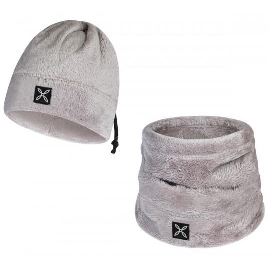 Bonnet tour de cou 2 en 1 COLLAR POLAR CAP dust-rose Montura