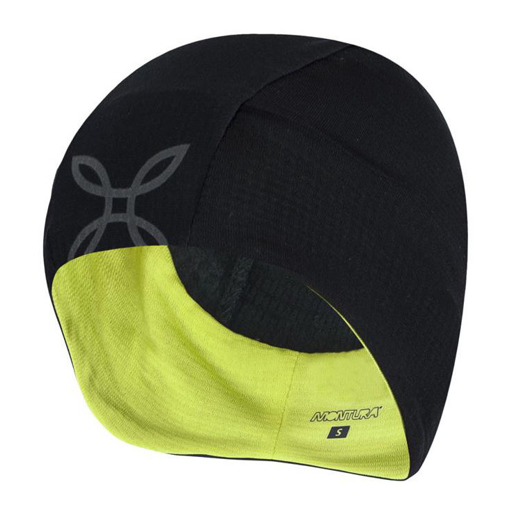 Bonnet WINTER CAP 9047 noir-lime Montura