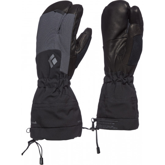 Gants 3 doigts SOLOIST FINGER noire Black Diamond 2022