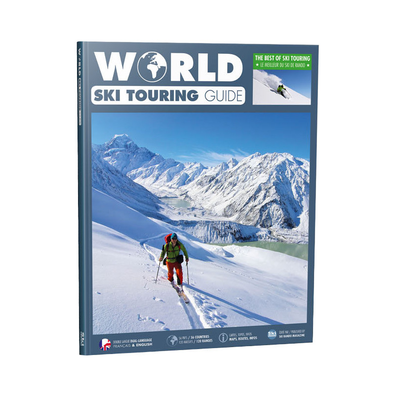 Livre Topo SKI DE RANDO MONDE - WORLD SKI TOURING GUIDE BOOK - Sylvio Egéa  - ski rando magazine - Montania Sport