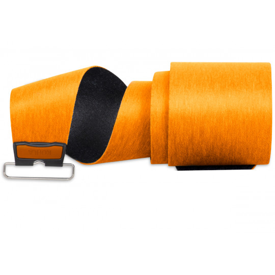 Set de Peaux à découper ALPINIST 120mm orange MOHAIR 185cm étrier alu T-BAR Kohla Tirol