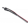 Set de Peaux à découper MIXTE 120mm avec crochet arrière VERTICAL T-BAR 85 rose de Kohla Tirol