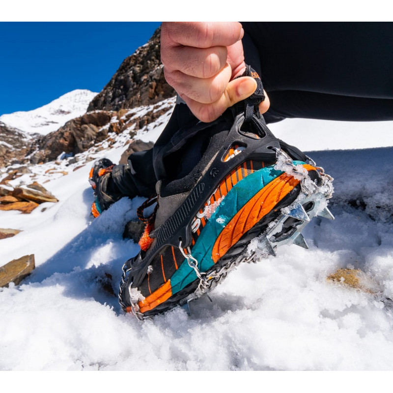 Paire de Crampons Hiver Anti Glisse Chaussure 36 à 42 Raquette de