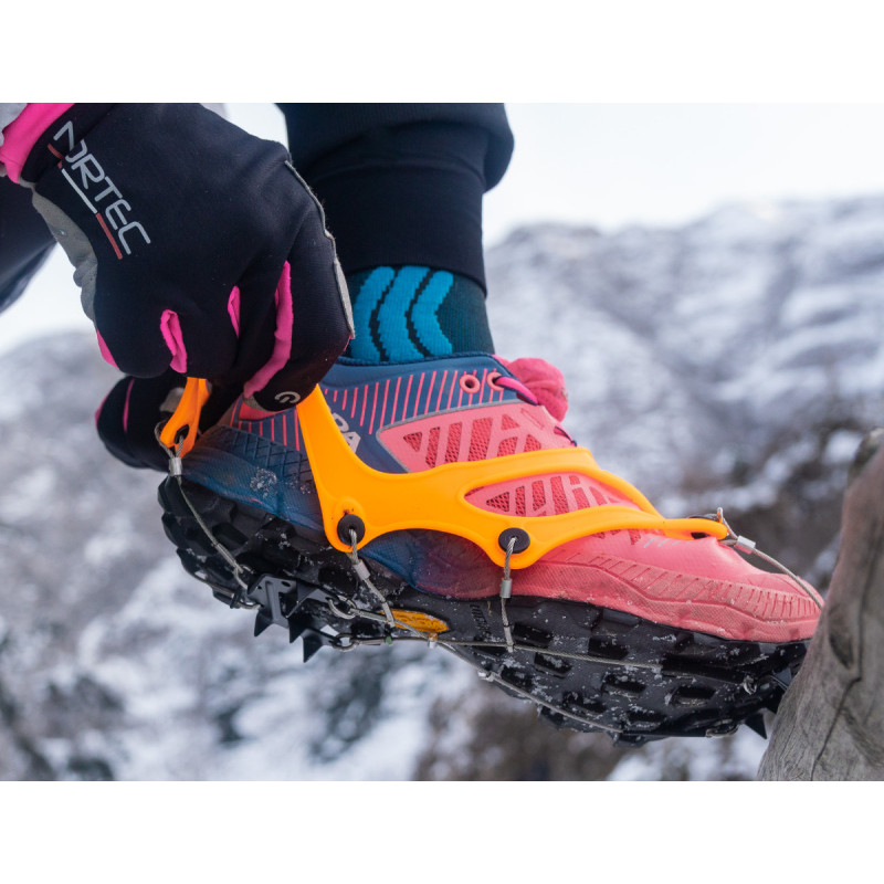 Micro-crampons TRAIL 2.1 orange Nortec Sport Italie - Montania Sport