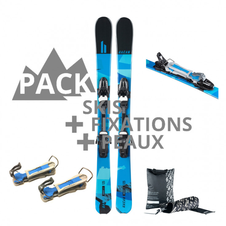 Pack ski de rando enfant BOOST JR 76 bleu Hagan 2022