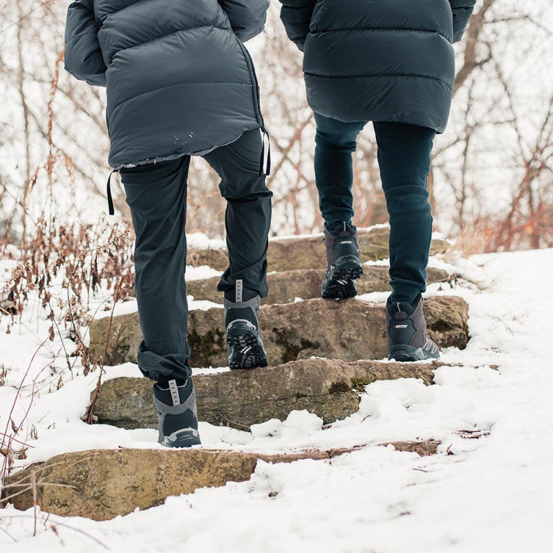 Chaussures chaudes femme raquettes à neige HIKE prune -20 Baffin - Montania  Sport