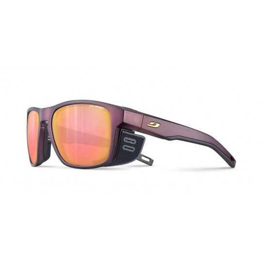 Lunettes de soleil femme SHIELD M bordeau-or SPECTRON 3 CF POLARISE Julbo