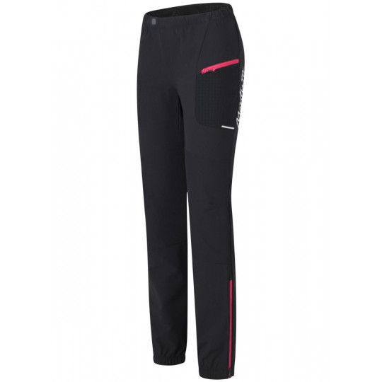 Pantalon Softshell femme SKI STYLE PANTS Woman noir-rose Montura