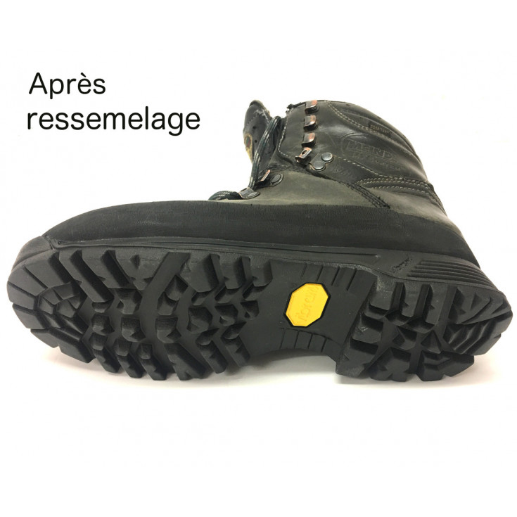 Ressemelage du bloc complet Chaussures de Montagne "Polyuréthane"