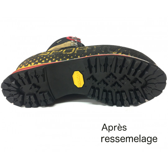 Ressemelage Vibram Chaussures de Montagne "Micropore"