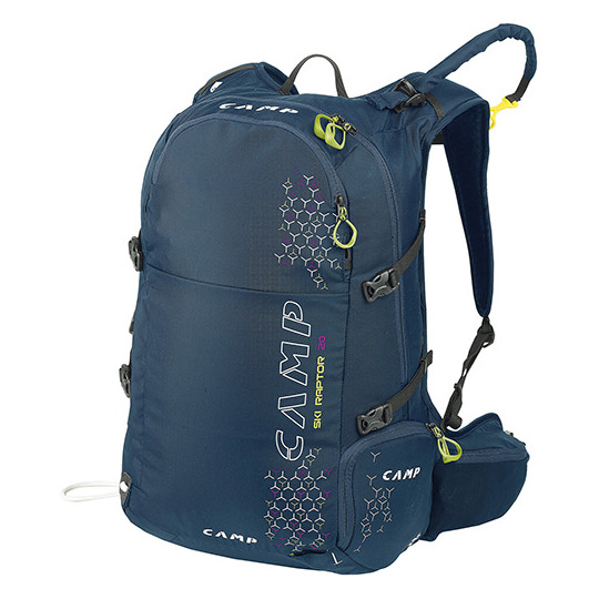 Sac à dos ski de rando femme RAPTOR 20 dark-blue-violet CAMP 