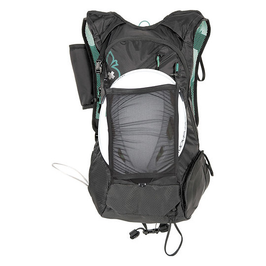 Sac à dos ski SKIALPI PACK PLUS HELMET 24 noir-turquoise Movement