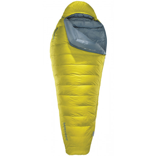 Sac de couchage plume femme PARSEC -6 SHORT 0°C/-6°C yellow THERMAREST