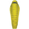 Sac de couchage plume femme PARSEC -6 SHORT 0°C/-6°C yellow THERMAREST
