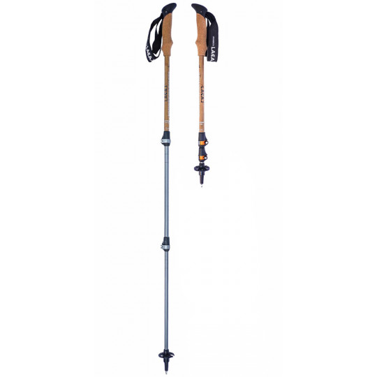 Bâton de marche 3 brins NATURE STICK LIGHT 125cm bois LACAL (la paire)