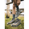 Chaussettes hautes homme OUTDOOR ultra-cool CREW grise THERM-IC