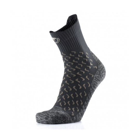 Chaussettes hautes homme OUTDOOR ultra-cool CREW grise THERM-IC