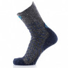 Chaussettes hautes homme TREKKING ultra-cool LINEN CREW bleu-navy THERM-IC