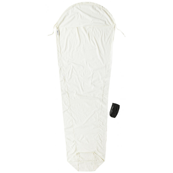 Drap de sac 100% COTON EGYPTIEN +4°C Mummyliner natural COCOON