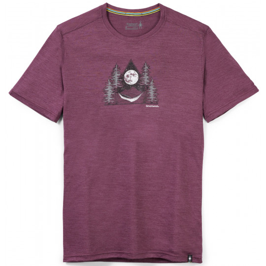 Tee-shirt en laine MERINO SPORT 150 MIDNIGHT SNOOZE purple SMARTWOOL