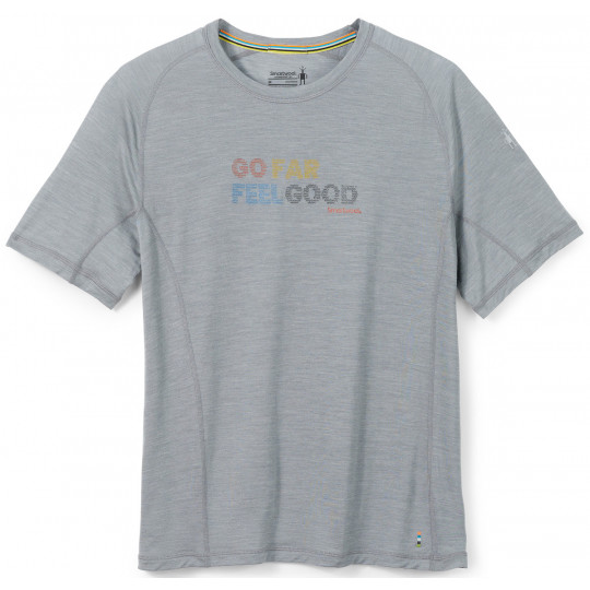 Tee-shirt en laine MERINO SPORT 120 GO FAR light gray SMARTWOOL