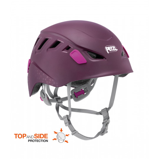Casque escalade et vélo enfant PICCHU violet Petzl