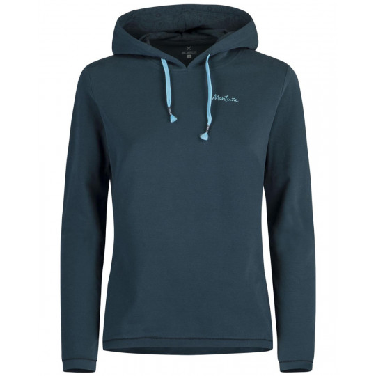 Sweat à capuche femme LOTUS HOODY MAGLIA 8629 cenere-icy Montura