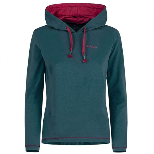 Sweat à capuche femme LOTUS HOODY MAGLIA 5104 baltic Montura