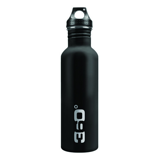 Bouteille acier inoxydable 1000ml noir-mat 360 Degrees 