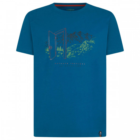Tee-shirt coton bio OUTDOOR T-SHIRT space-blue La Sportiva