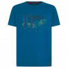 Tee-shirt coton bio OUTDOOR T-SHIRT space-blue La Sportiva