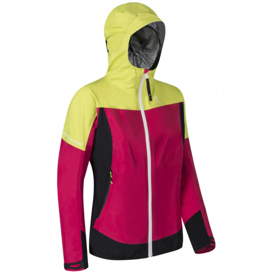 Veste GORE-TEX femme PAC MIND JACKET 2.5L 4704 lime-rose Montura