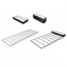 Matelas mousse alvéolé FOLD ALU R-value 2 gris Pinguin Outdoor Equipment