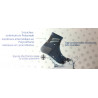 Chaussettes étanche basse WATERPROOF CONCEPT bleu Thyo 2022