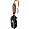 Pelle de survie multifonction STOKE SHOVEL MULTI-TOOL noir-orange SOL