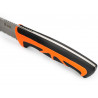 Couteau de survie fixe STOKE FIELD KNIFE noir-orange SOL