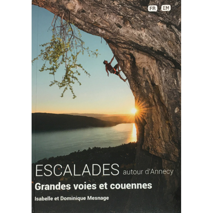 Livre Topo ESCALADES autour d'ANNECY - grandes voies 7a max - Mesnage