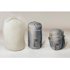 Sac de couchage G 1100 M -14°C/-22°C silver Patizon