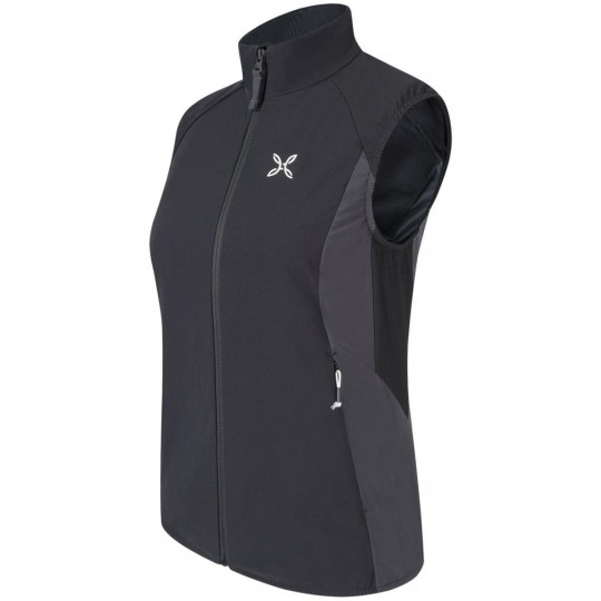 Gilet femme FLASH SKY VEST WOMAN noir Montura