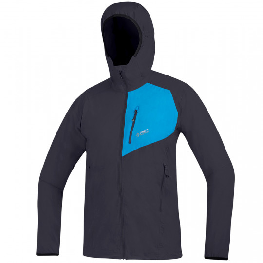 Veste Softshell légère à capuche DRU LIGHT anthracite Directalpine