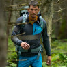 Veste Softshell légère à capuche DRU LIGHT anthracite Directalpine