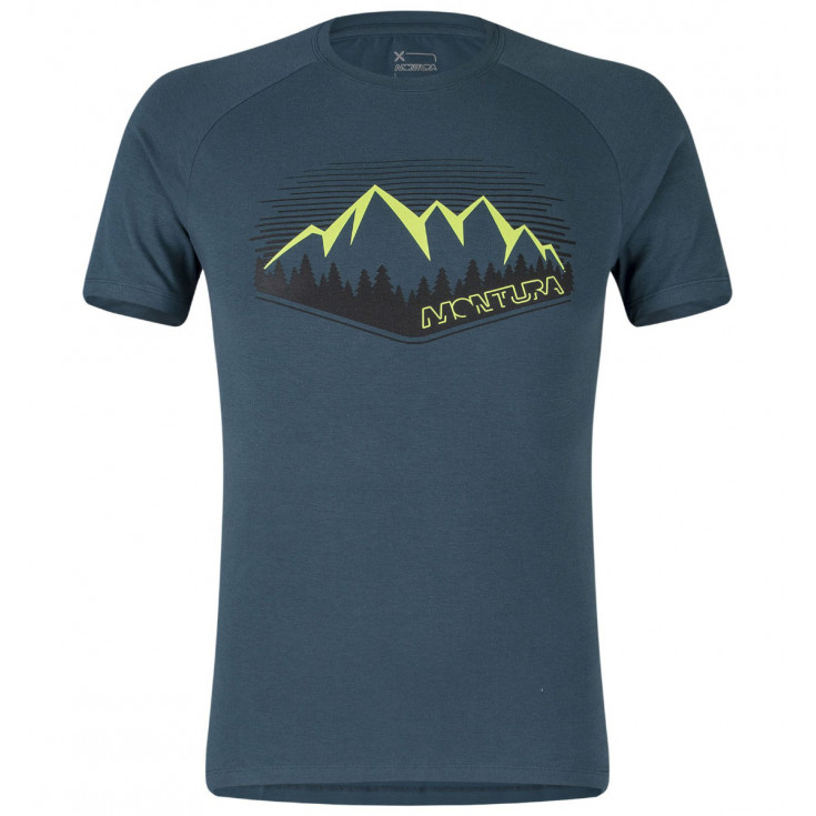 Tee-shirt homme SIGHT T-SHIRT 86 ash blue Montura 2022