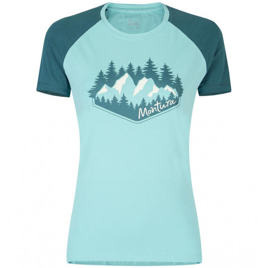 Tee-shirt femme SIGHT T-SHIRT WOMAN 2951 icy-blue Montura 2022