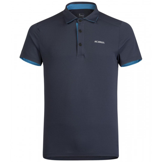 Polo homme OUTDOOR PERFORM 8183 teal-blue Montura
