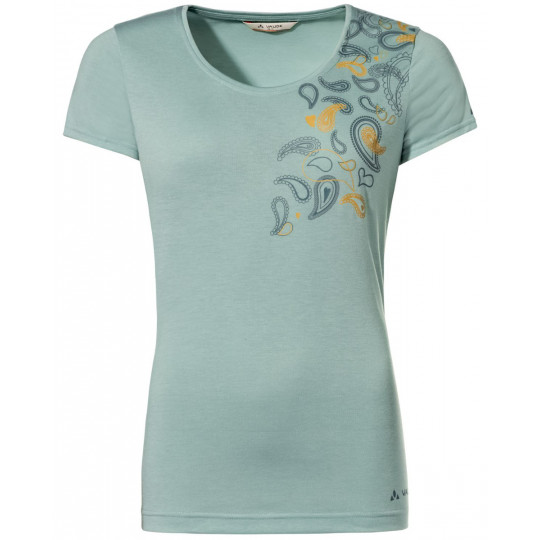 Tee-shirt respirant femme SKOMER PRINT II frozen-leaf Vaude
